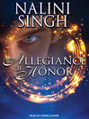 Cover image for Allegiance of Honor
